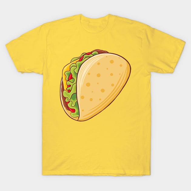Taco T-Shirt by MEDZ